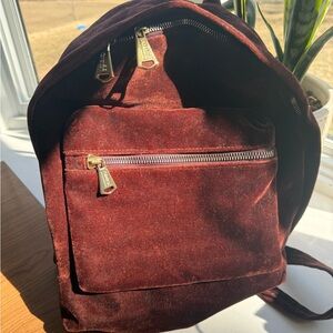 Aimee Kestenberg Red Velvet Backpack